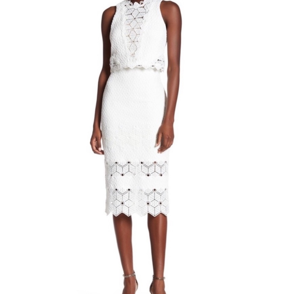 Like New Rebecca Taylor Dia Lace Set Sz 0